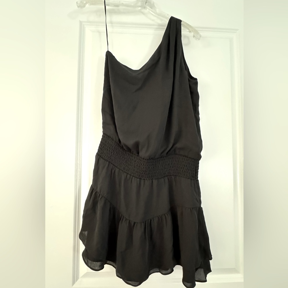 One shoulder mini dress